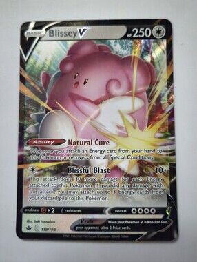 Blissey V #119 | Pokemon Chilling Reign